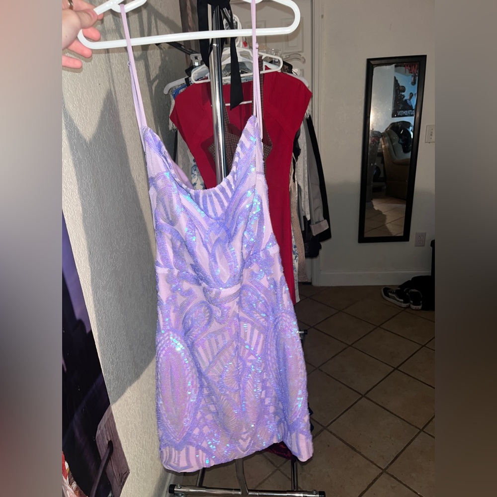 SMALL LUCY IN THE SKY MINI DRESS